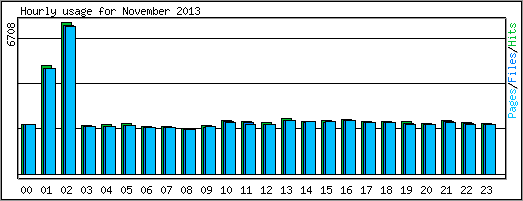 Hourly usage