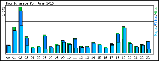 Hourly usage